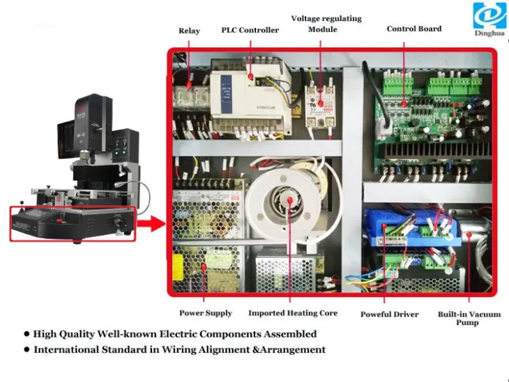 Bga Soldering Station Bga Rework Machine Bga Rework Reflow Station